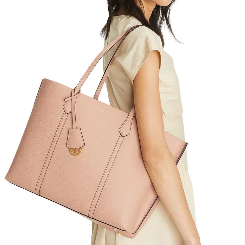 Tory Burch Blush Pink Leather Tote